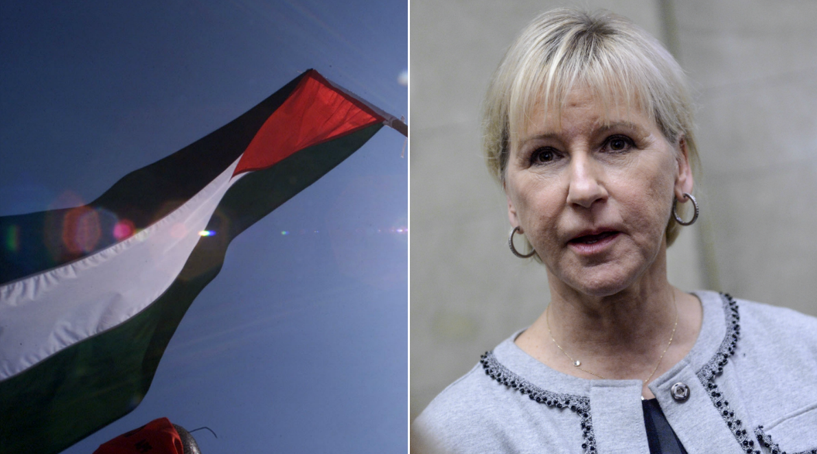 Palestina, Margot Wallström, Erkännande, Israel